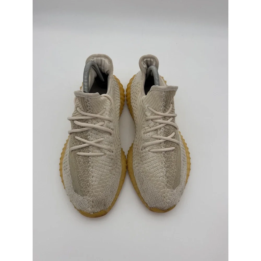 Adidas Yeezy Boost 350 V2 Natural FZ5246 Mens Size 9 Cream Beige Sneakers